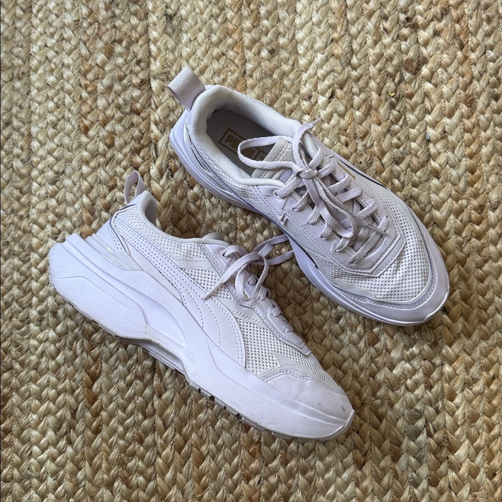 Puma US 8 Womens Kosmo Rider Sorbet Sneaker Lavender Fog